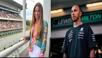 Shakira y Lewis Hamilton salieron a cenar en Barcelona / Instagram