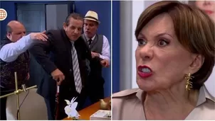 Francesca botó a insultos a Miguel Ignacio tras culparla de querer matarlo / AméricaTV