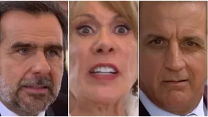 Francesca llamó "desgraciado" a Miguel Ignacio al ser plantada por Diego en su boda. fuente: AméricaTV