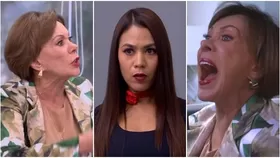 Francesca enloqueció y dio tremendo grito al ser humillada por Juana. Fuente: AméricaTV