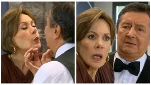 Francesca estuvo a punto de besar a Peter, pero pasó algo insólito. Fuente: AméricaTV