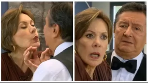 Francesca estuvo a punto de besar a Peter, pero pasó algo insólito. Fuente: AméricaTV