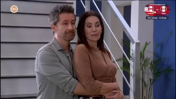 Francesca sorprendió al regresar a casa tras faltar a la boda de Juana y Juan Pablo y contar que conoció a un hombre durante una salida con sus amigas./ América TV Francesca sorprendió al regresar a casa tras faltar a la boda de Juana y Juan Pablo y contar que conoció a un hombre durante una salida con sus amigas./ América TV