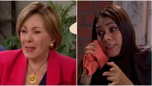 Francesca rompió en llanto tras engaño de Juana sobre Isabella. fuente: AméricaTV