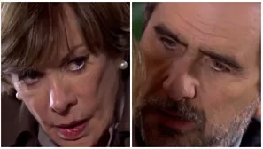 Francesca y Diego protagonizaron tenso momento tras forcejeo de arma. Fuente: AméricaTV