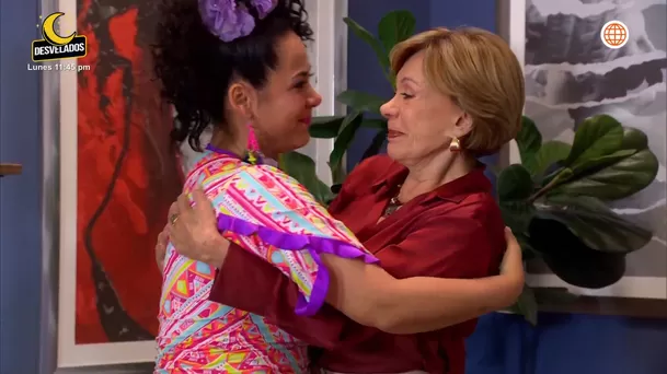 Francesca y Teresa rompieron en llanto tras conmovedora despedida. Fuente: AméricaTV