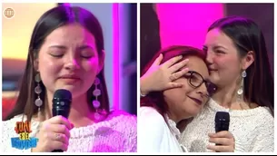 Francisca Aronsson se emocionó hasta las lágrimas al presentar a su mamá: "Eres perfecta"