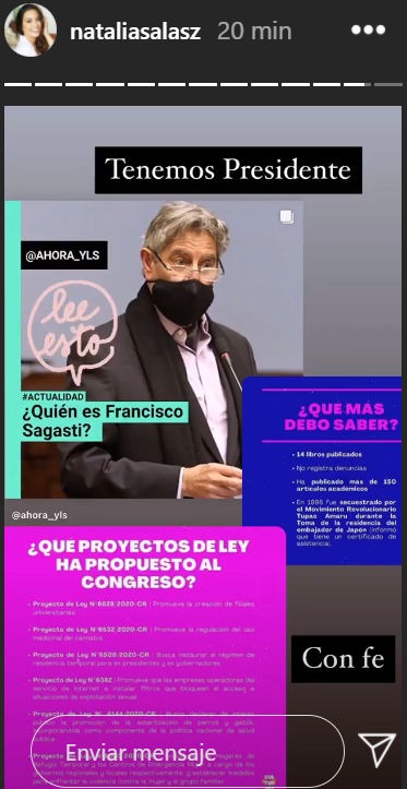 Francisco Sagasti: Artistas reaccionan tras elección de nuevo presidente del Perú