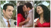 Franco Pennano y Guadalupe Farfán hablaron sobre beso entre July y Cristóbal. Fuente: AméricaTV