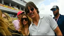 Shakira y Tom Cruise / AFP