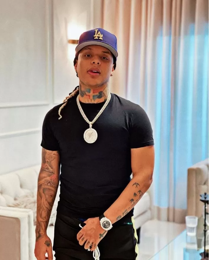 El cantante y compositor Diamon 'La mafia' denunció que Tekashi amenazó con golpearlo e incluso con usar un arma por tener celos de él y Yailín/ Foto: Instagram