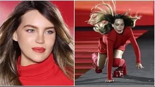 Belinda respondió si su caida en desfile fue planeado. Fuente: Instagram 