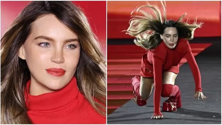 Belinda respondió si su caida en desfile fue planeado. Fuente: Instagram 