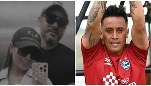 El mensaje que Luis Fernando Rodríguez envió a Chistian Cueva. Fuente: Instagram