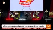'Fusión': Así fue la inauguración de la feria gastronómica