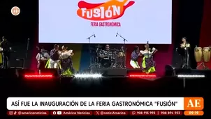 La inauguración se vivió con bailes típicos y un merecido reconocimiento a quienes difunden la gastronomía peruana.Foto y video: América TV 