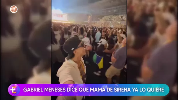 Gabriel Meneses revela que mamá de Sirena le tiene cariño/ América TV