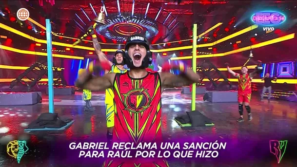 Gabriel Meneses enfureció con Raúl por empujarlo y estrellarlo contra la cámara / AméricaTV