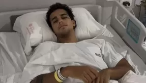 El integrante de EEG sorprendió a sus seguidores al compartir imágenes de su columna tras ser operado de emergencia. Video: Instagram