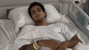El integrante de EEG sorprendió a sus seguidores al compartir imágenes de su columna tras ser operado de emergencia. Video: Instagram