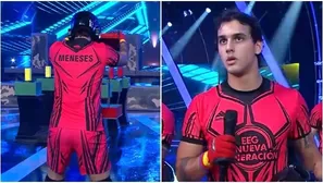 Gabriel Meneses perdió insólito punto por jugar de espaldas a la cámara. Fuente: AméricaTV
