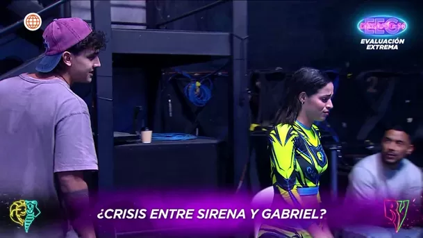 Gabriel Meneses persigue a Sirena Ortiz para pedirle perdón, pero fue rechazado en vivo / AméricaTV