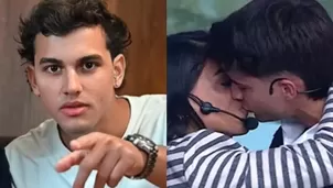 Ni el postoperatorio detuvo a Gabriel Meneses, quien no se perdió el comentado beso entre sus amigos Onelia Molina y Kevin Díaz. Video: Instagram