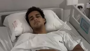 Gabriel Meneses evidencia la magnitud de la cirugía a la que fue sometido. Video: Instagram @gabomeneses_