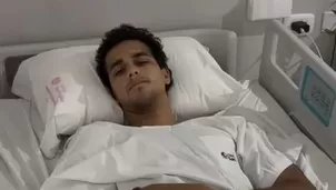 Gabriel Meneses evidencia la magnitud de la cirugía a la que fue sometido. Video: Instagram @gabomeneses_