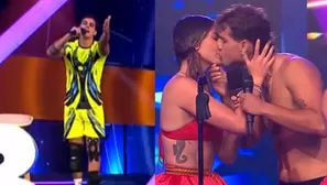 Gabriel Meneses le mandó saludo de cumpleaños a Vania Torres. Video: América TV