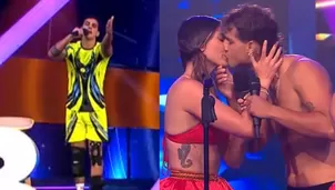 Gabriel Meneses le mandó saludo de cumpleaños a Vania Torres. Video: América TV