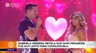 Gabriela Herrera reveló que Gino Pesaressi fue “muy lento” para conquistarla