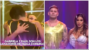 Gabriela Herrera y Raúl Carpena se llevaron 8 mil soles. Fuente: AméricaTV