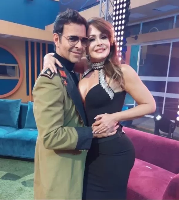 Gaby Spanic y Pablo Montero en La Casa de los Famoso. Fuente: Instagram