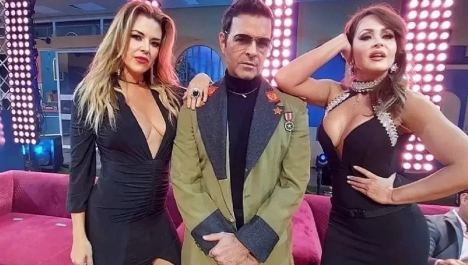 Alicia Machado, Pablo Montero y Gaby Spanic. Fuente: Instagram