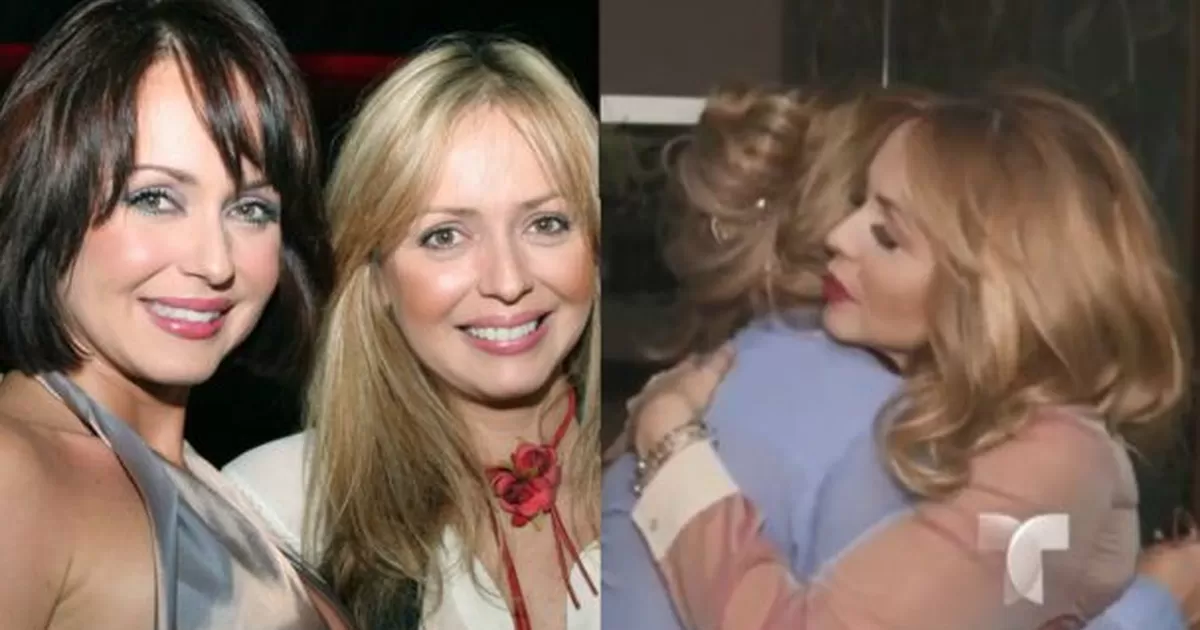 Gaby Spanic Y Su Gemela Protagonizaron Emotiva Reconciliacion America Noticias