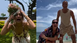 El actor Alejandro Villagómez, conocido por su papel de Gaspar en Al fondo hay sitio, y la artista escénica Nube Lavaud sorprendieron a sus seguidores con un anuncio especial Video: Instagram