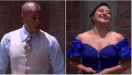 Gaspar queda embobado al ver a Aparecida en sensual vestido