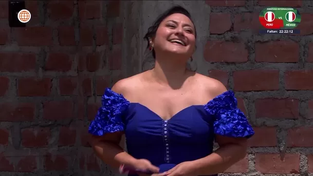 Gaspar queda embobado al ver a Aparecida en sensual / AméricaTV Gaspar queda embobado al ver a Aparecida en sensual / AméricaTV