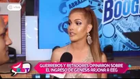 G&eacute;nesis Arjona promete alborotar los pasillos de EEG (Captura Am&eacute;rica TV)