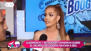 G&eacute;nesis Arjona promete alborotar los pasillos de EEG (Captura Am&eacute;rica TV)