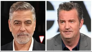 George Clooney reveló que Matthew Perry no fue feliz en sus años en ‘Friends’. Fuente: AFP