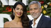 George Clooney y su esposa Amal revelaron su secreto para nunca discutir en 8 años de casados. Fuente: AFP