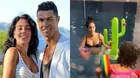 Georgina Rodríguez protagonizó tierno momento con sus hijos en la piscina