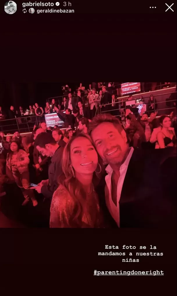 Geraldine Bazán y Gabriel Soto remecieron las redes sociales con una foto juntos que despertó rumores de reconciliación / Instagram Geraldine Bazán y Gabriel Soto remecieron las redes sociales con una foto juntos que despertó rumores de reconciliación / Instagram
