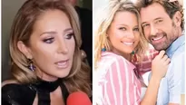 La actriz Geraldine Bazán quedó sorprendida al ver las fotos de sus hijas con Irina Baeva 