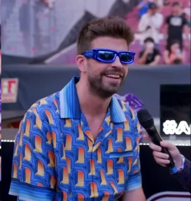 Gerard Piqué y su impactante look en la 'Velada 3'/ Foto: Velada 3