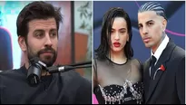 Gerard Piqué reaccionó ante separación de Rosalía y Rauw Alejandro / Fuente: TikTok: @todo.twitch / Instagram