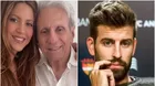 Gerard Piqué llegó a la casa de Shakira tras confirmarse delicado estado de su salud de su padre 