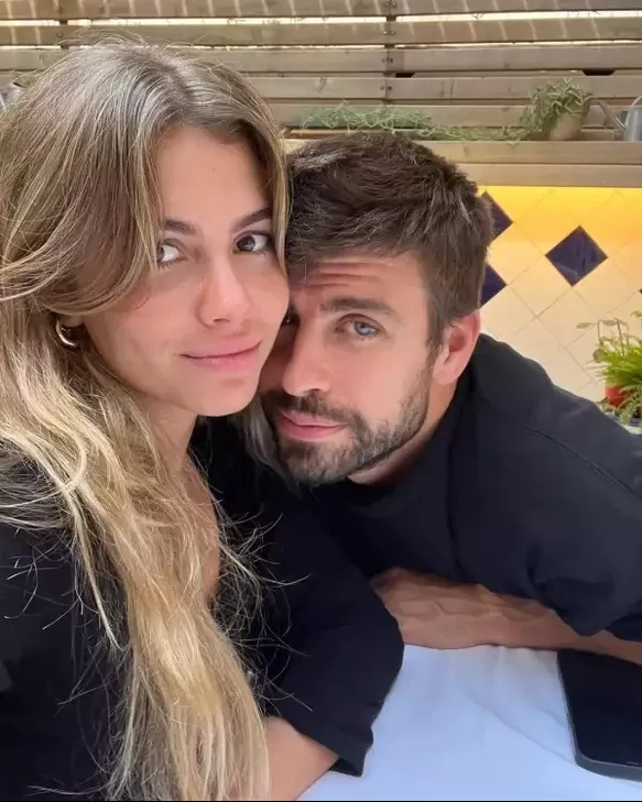 Gerard Piqué y Clara Chía. Fuente: Instagram